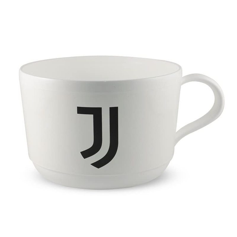 Tazza Ufficiale Tazzone in plastica  Microonde con manico Tifoso colazione BPA-free Made in Italy - JUVENTUS