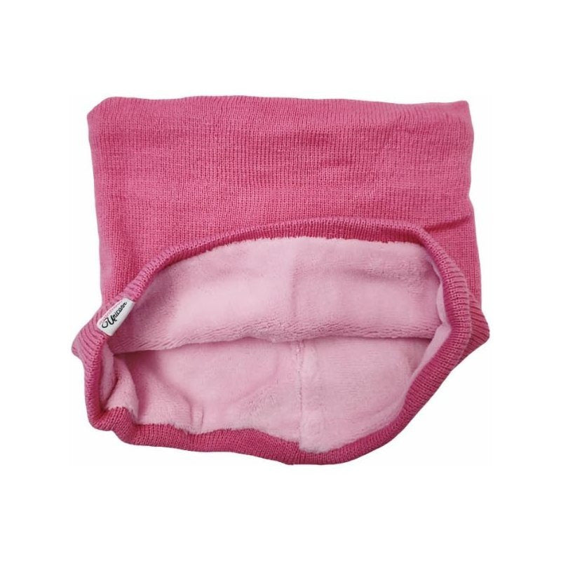 Set 3 pezzi con Cappello Invernale, Scaldacollo Sciarpa e Guanti per Bambini - Taglia Unica - Morbidi e Caldi (UNICORNO Rosa)