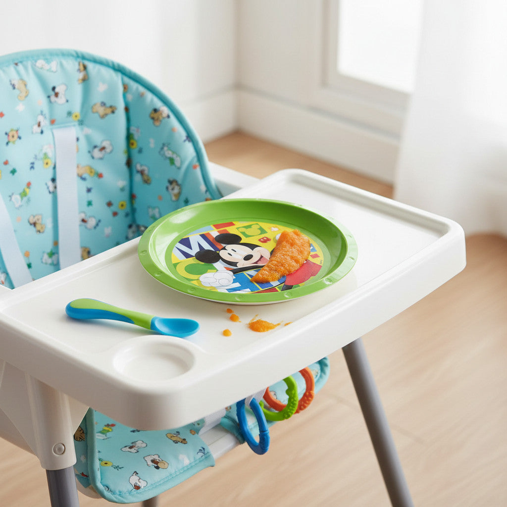 Piatto riutilizzabile in Polipropilene per bambini e bebé - TOPOLINO