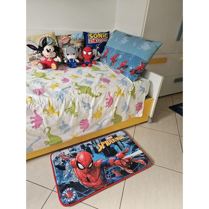Tappeto decorativo per la cameretta dei bambini, antiscivolo, morbido e soffice - Spessore 2cm (Spiderman)