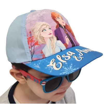 FROZEN - Cappello con Visiera da Ragazzo/Bambino Berretto da Baseball Regolabile