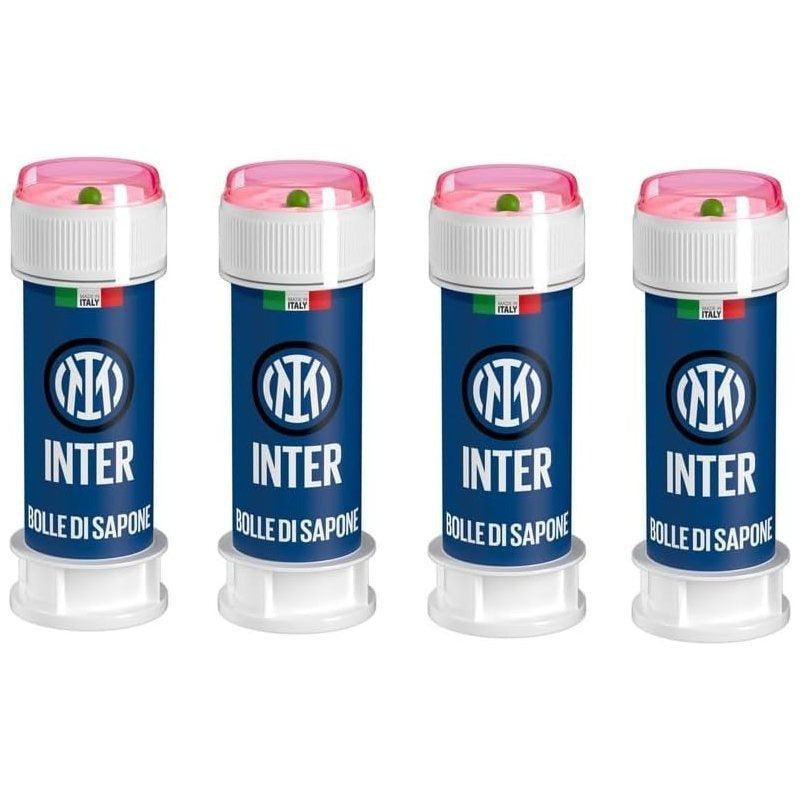 Bolle di sapone - confezione da 4 pezzi - Prodotto ufficiale Gadget per feste e compleanno