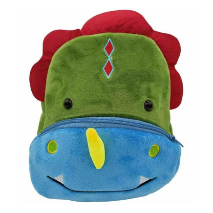 Zainetto Asilo Bambini, Zainetto Bimbo 1-3 Anni Nido Preschool Peluche 3D Animaletti Borsa Zaino Bambino Bambina Morbido Mini