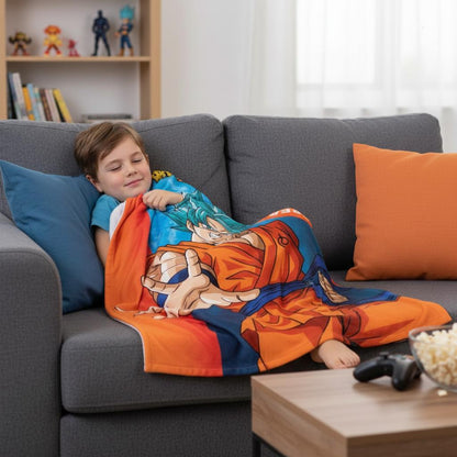 Coperta Ufficiale Plaid Morbida e Calda 100x140cm per Bambini Pile con stampa Idea Regalo