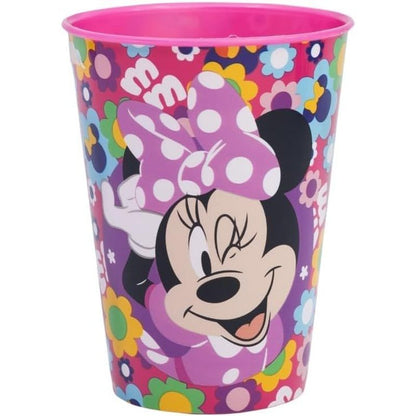 Set 2 Bicchieri per Bambini 260 ml in plastica Senza BPA Regalo per Ragazzi Topolina