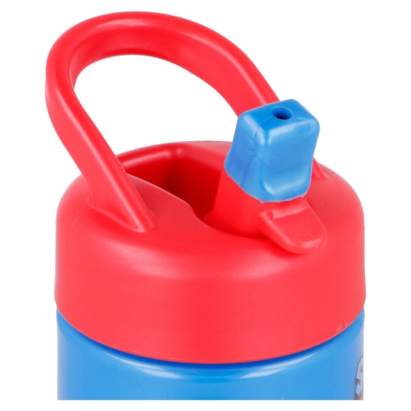 Borraccia PLAYGROUND Sport in plastica per Bambini 410ML con Beccuccio Richiudibile SUPERMARIO