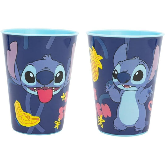 Set 2 Bicchieri per Bambini 260 ml in plastica Regalo per Ragazzi
