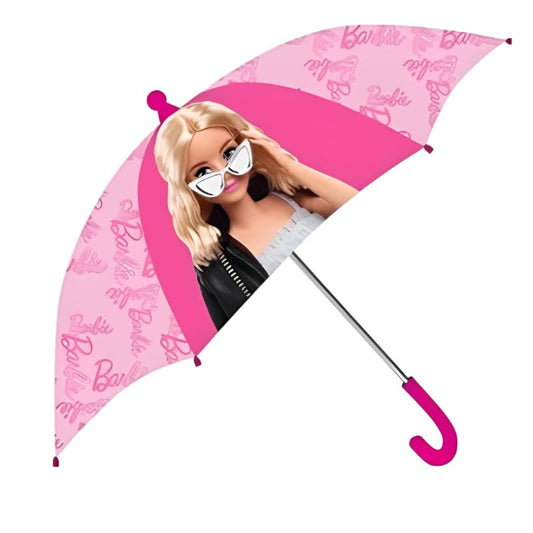 Ombrello da Pioggia Trasparente e Multicolore unisex a campana  bambini  BARBIE
