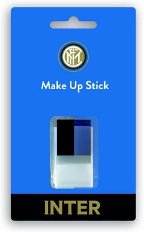 Stick Trucco Makeup Tifoso Stadio Colore Nero Azzurro  Viso e Corpo - Inter