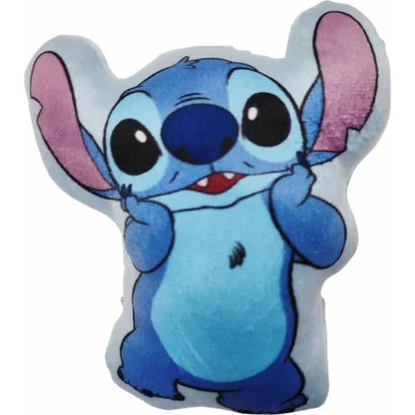 Mini Peluche 3D Shaped 15cm Cuscino Sagomato  Bambini e Ragazzi con la Forma sagoma Personaggio  STITCH Modello 6