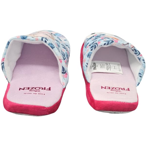 Pantofole Ciabatte per Bambini e Ragazzi Morbide e Calde per FROZEN (Multicolore, Sistema Taglie Cal