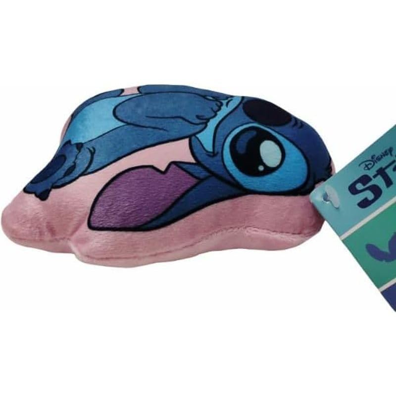 Disney Stitch Mini Peluche 3D Morbido Blu e Rosa 20 cm 3
