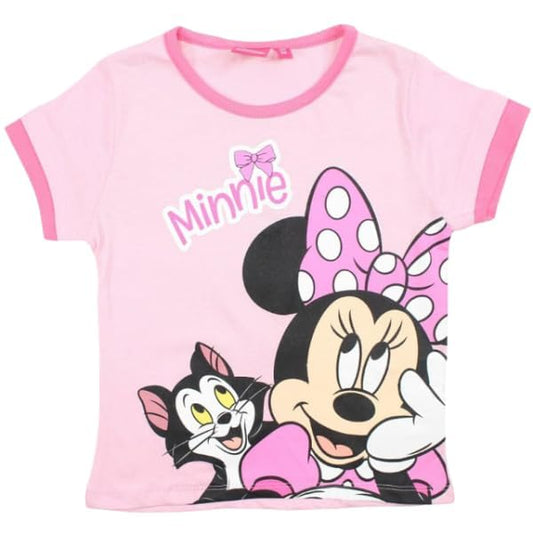 Maglietta in Cotone  BambinaT-Shirt Abbigliamento Ragazza  Minnie Mouse età, 3 Anni