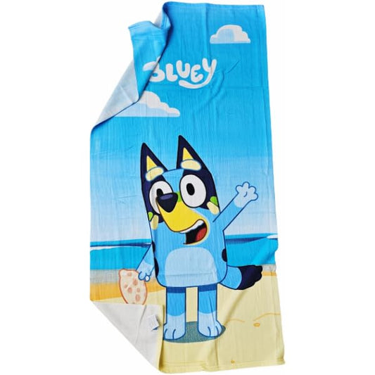 Telo Mare Asciugamano da spiaggia e piscina in microfibra CM. 140X70 asciugatura rapida, morbido BLUEY