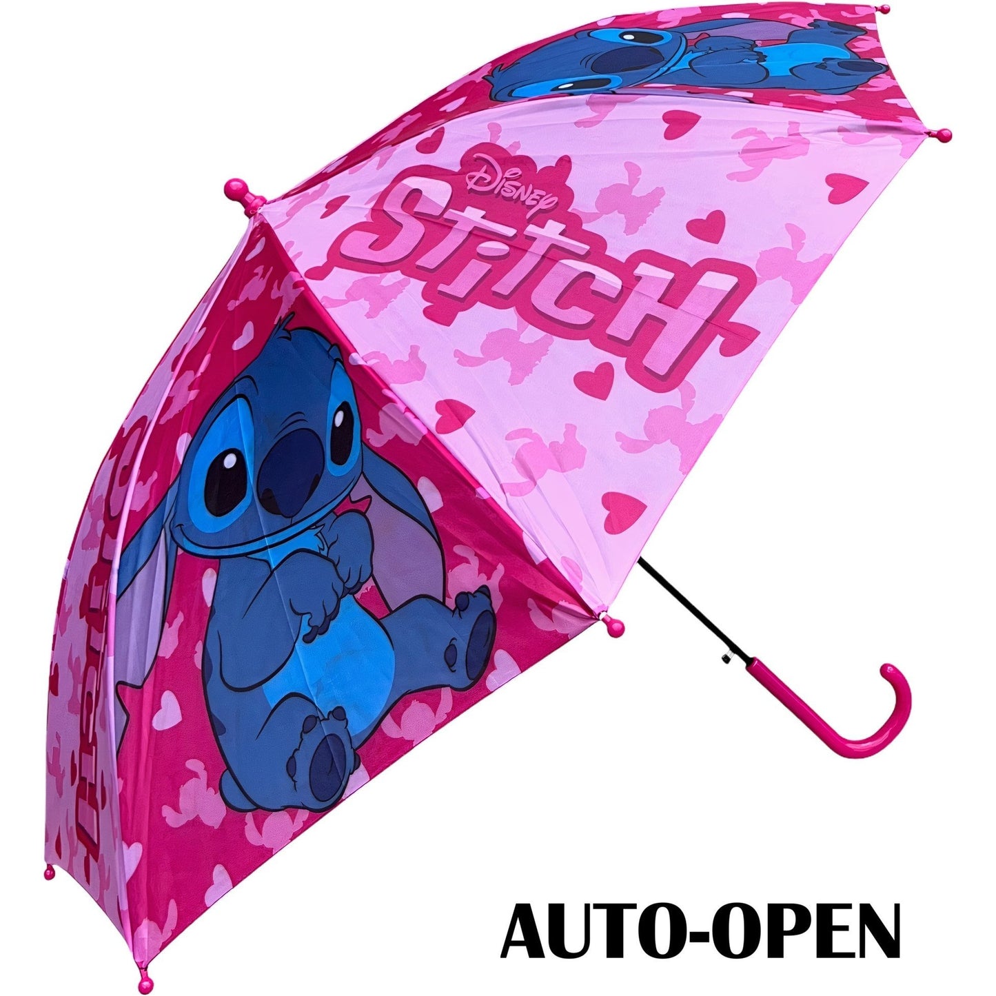 Ombrello per Bambini in Tessuto con Apertura Automatica e Struttura 8 Raggi