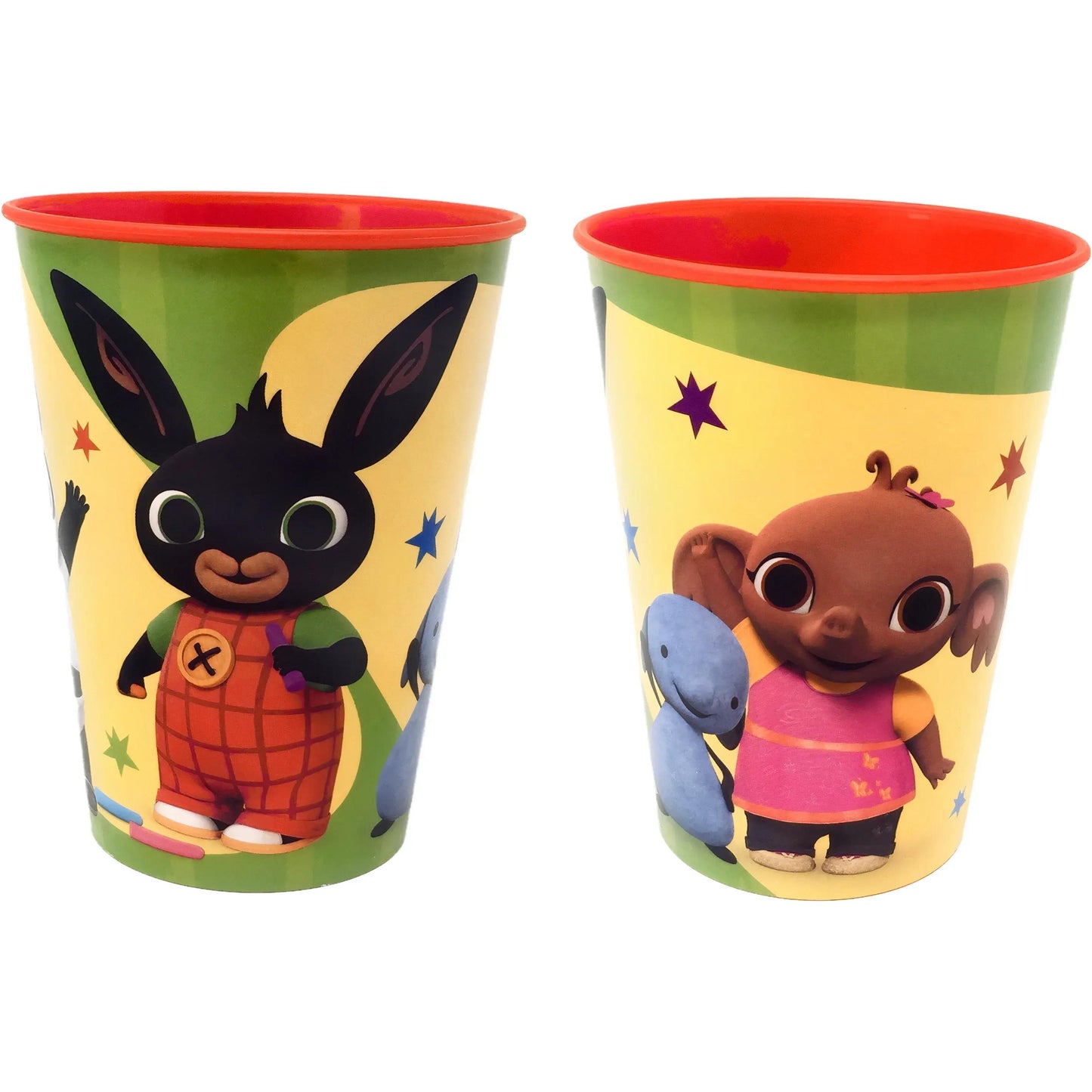 Set 2 Bicchieri per Bambini 260 ml in plastica Regalo per Ragazzi