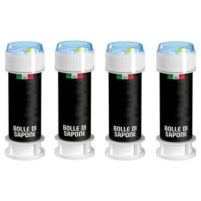 Bolle di sapone - confezione da 4 pezzi - Prodotto ufficiale Gadget per feste e compleanno