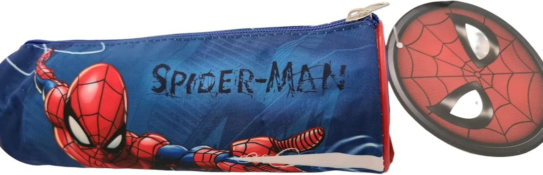 SPIDERMAN | Portapenne Astuccio Borsellino Scuola e Asilo  Bambini 21x7x6cm Spider-Man