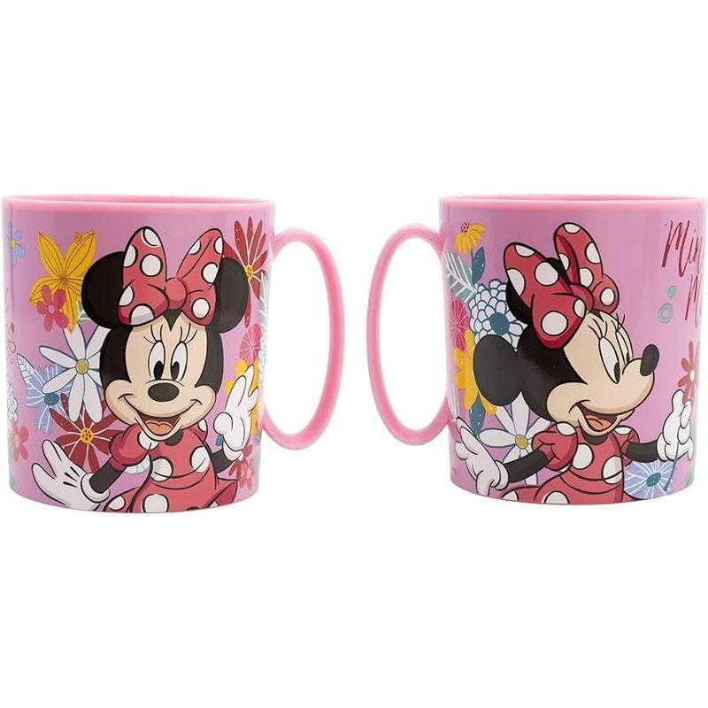 Set Colazione Merenda 2 Pezzi con Tovaglietta Ripiegabile Morbida Sottopiatto Pieghevole e Tazza Bicchiere 350ml  Microo