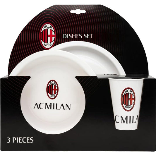 Set Piatti, Gadget Bambini Regalo Scuola - Idea Compleanno Bimbo – Piatto Blu Piano e Fondo Bicchiere 260 ml in Plastica Rigida Lavabili adatti al Microonde