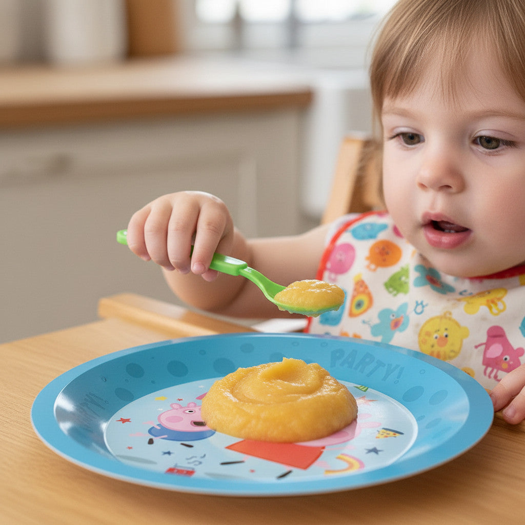 Piatto fondo Bambo Bimba stoviglie riutilizzabile in Polipropilene per bambini e bebé - Adatto per lavastoglie e microonde