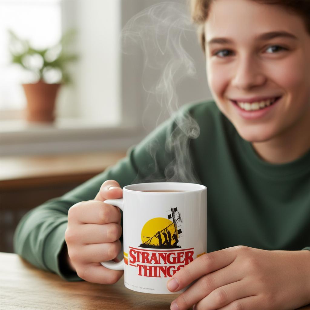 Tazza in ceramica per Bambini in confezione regalo STRANGER