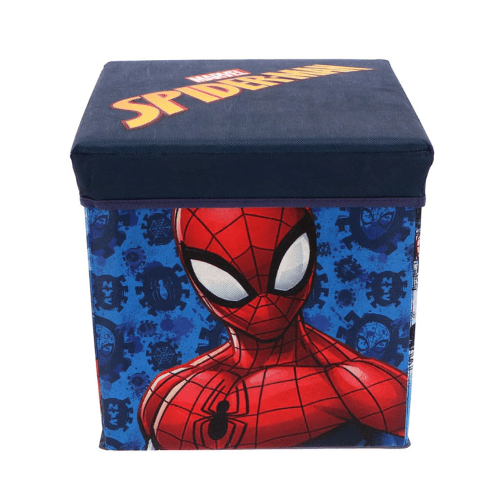 Pouf per bambini multifunzione contenitore porta oggetti per sedersi 30 cm Spider