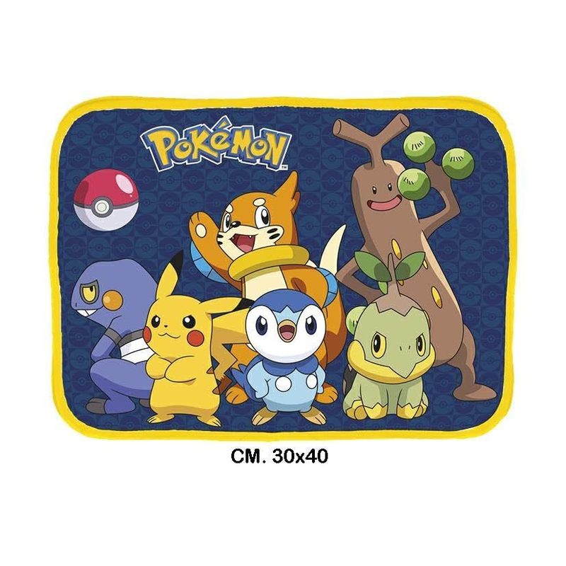 Tovaglietta Morbida Ripiegabile Sottopiatto Immeabile CM.30X40 ( Pokemon)