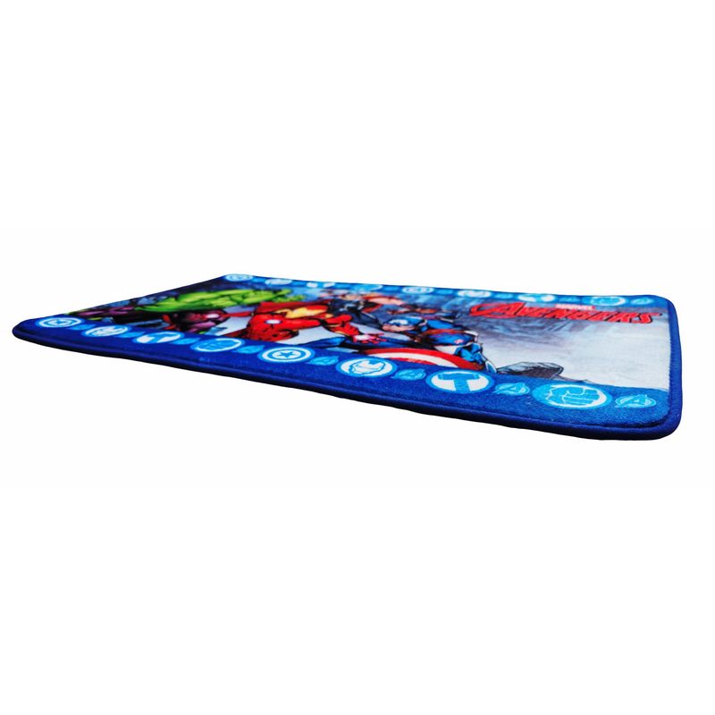 Tappeto decorativo  la cameretta dei bambini, antiscivolo, morbido e soffice - Spessore 2cm (Avengers Hulk)