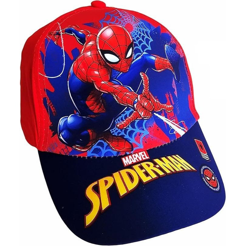 Cappello con Visiera da Ragazzo/Bambino Berretto da Baseball Regolabile SPIDER