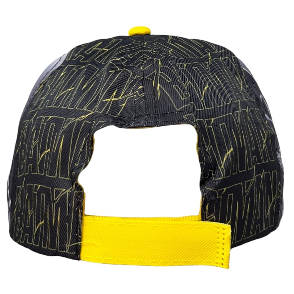 Cappello con Visiera da Ragazzo/Bambino Berretto da Baseball Regolabile Batman