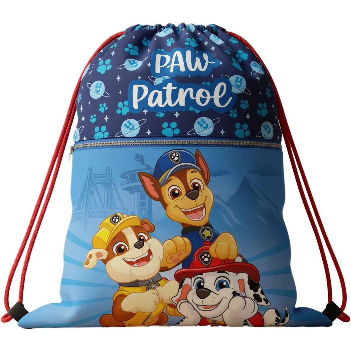 Sacca Sportiva per Bambino, Borsa Zaino per Asilo, Palestra, Piscina, Viaggio, Portascarpe
