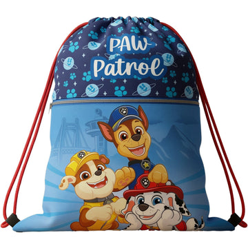 Sacca Sportiva per Bambino, Borsa Zaino per Asilo, Palestra, Piscina, Viaggio, Portascarpe