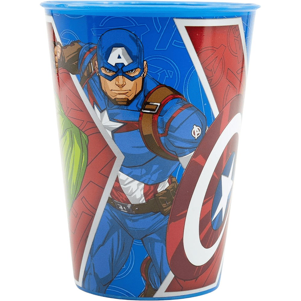 HULK - Set di stoviglie riutilizzabile per bambini bicolore – Set composto da 5 pezzi: Piatto, ciotola, bicchieri e posate per bambini e bebé