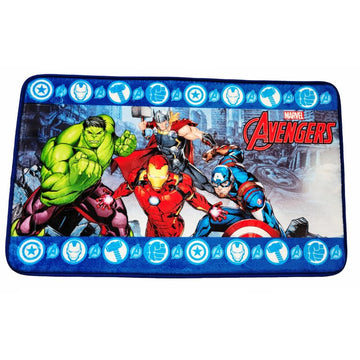Tappeto decorativo  la cameretta dei bambini, antiscivolo, morbido e soffice - Spessore 2cm (Avengers Hulk)