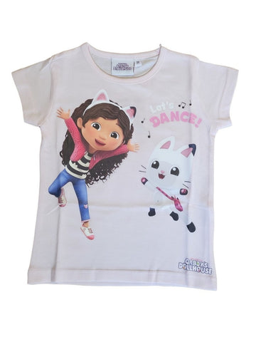 Maglietta 100% Cotone per Bambina Maglia T-Shirt Abbigliamento Ragazza - GABBY