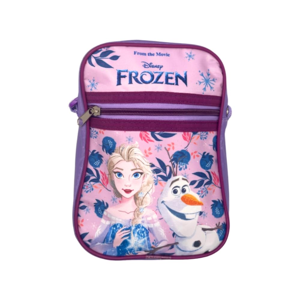 Borsello Bambino Marsupio Tracolla Ragazzo Spalla Regolabile Marsupio Viaggio Sportivo Tempo Libero Gadget (Frozen)