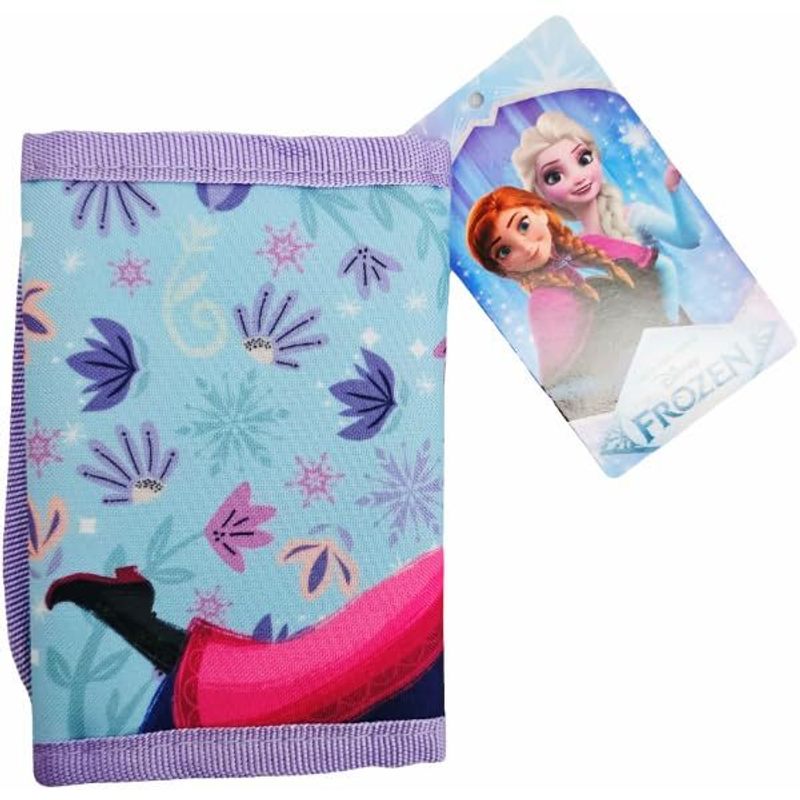 Portafoglio per bambini e ragazzi portafogli con portamonete e portatessere - FROZEN