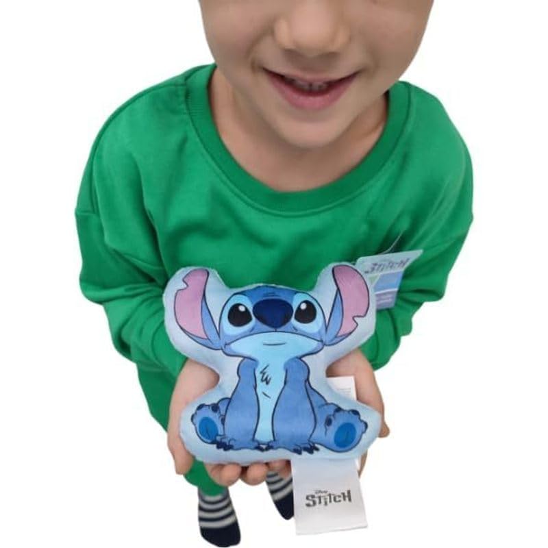 Disney Stitch Mini Peluche Azzurro Morbido Bambini 20 cm 4