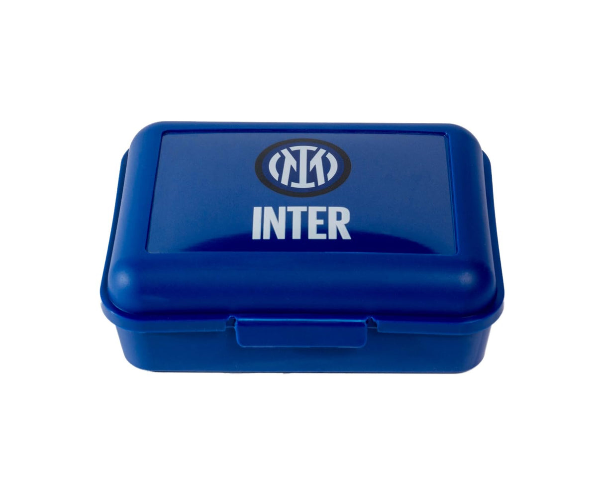 Mondo del Gadget Porta Merenda Inter Store Ufficiale - Box Lunch Portamerenda e Pranzo per Bambini –