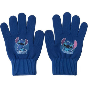 Disney Guanti Invernali Stitch Bambini Taglia Unica 2-5 Anni
