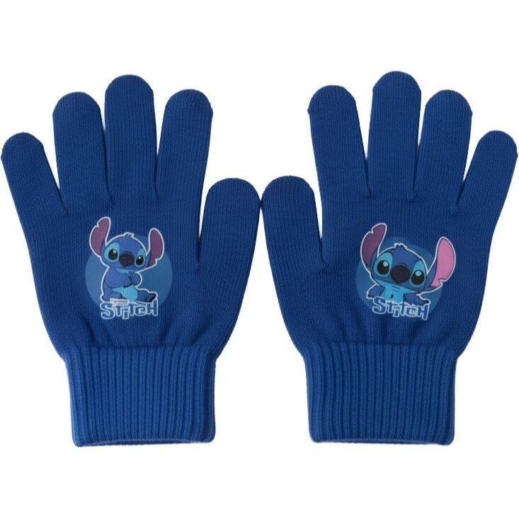 Disney Guanti Invernali Stitch Bambini Taglia Unica 2-5 Anni