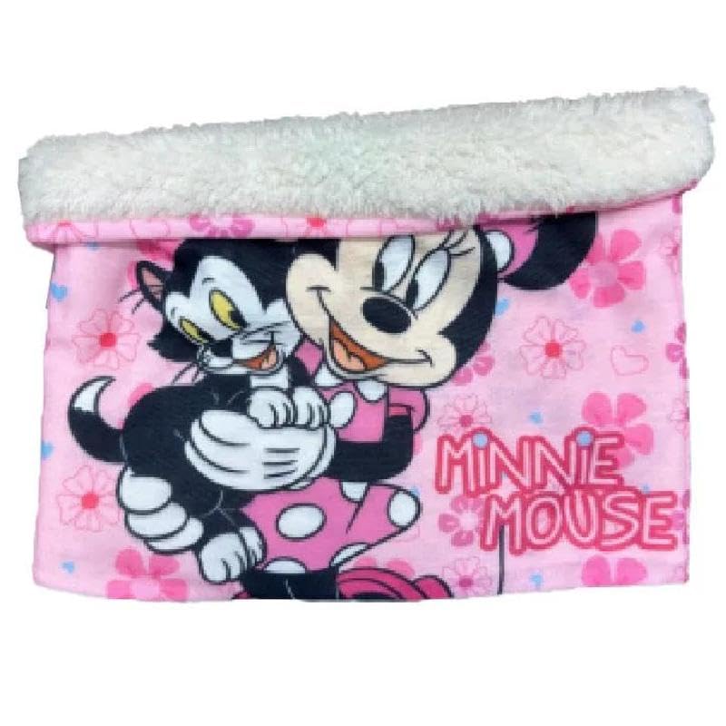 Disney Scaldacollo Minnie Mouse, Morbido con Pile, Unisex