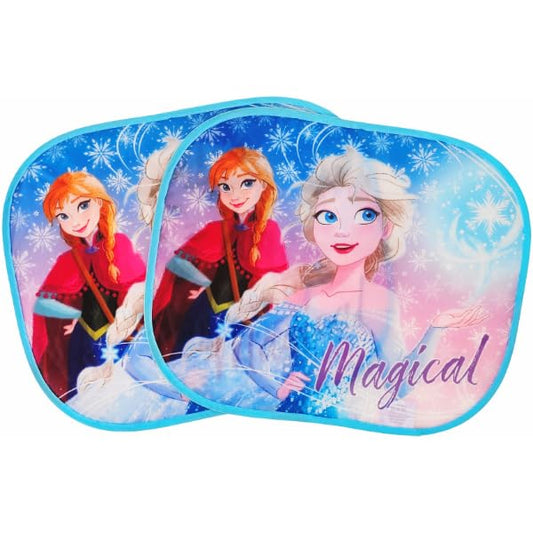 Coppia di Tendine Laterali Parasole Auto Bambini con Ventose (FROZEN)