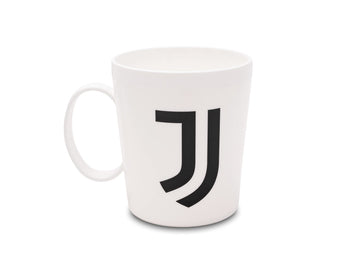 JUVE Tazza Riutilizzabile Bianca Logo JUVENTUS, 320 ml Tifoso Calcio