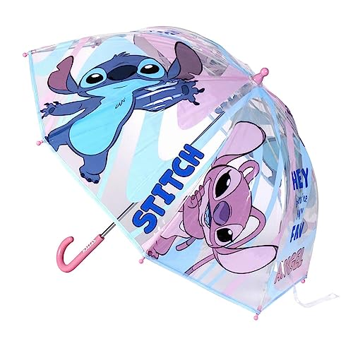 Ombrello da Pioggia unisex Multicolore a campana  bambini - STITCH