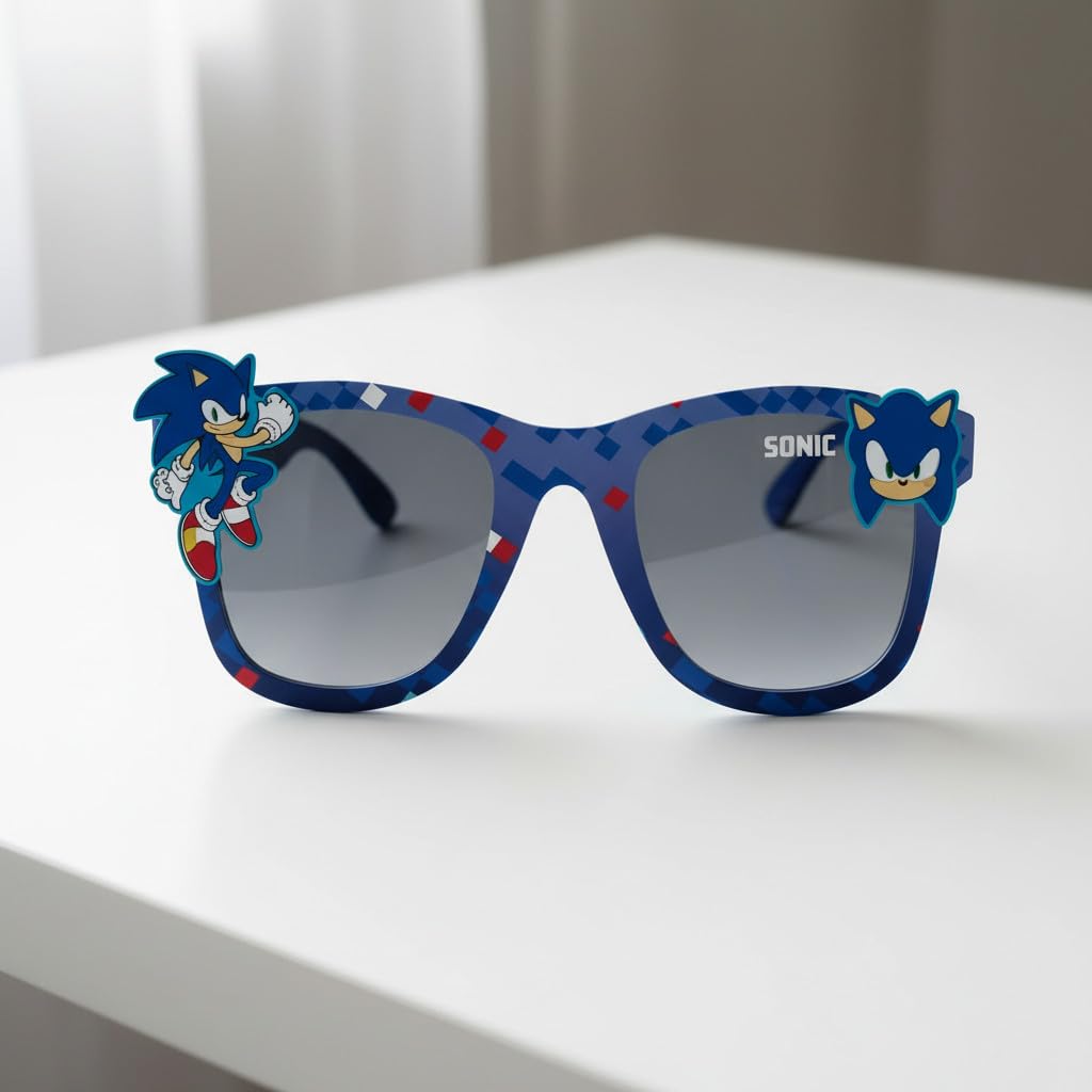 Sonic The Hedgehog Occhiali da Sole Bambino Ragazzo Protezione UV Stile 6