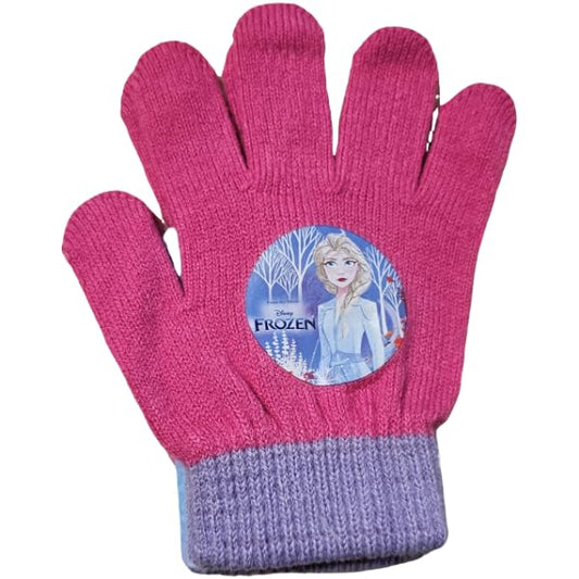 Guanti Invernali  Bambini 2 pcs Inverno Unisex Taglia unica (FROZEN Viola)
