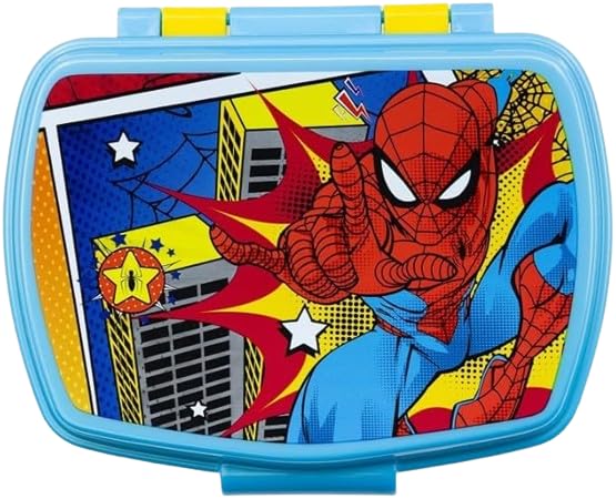 Contenitore Portapranzo Porta merenda Scatola Sandwich Box  Bambini (Spiderman)
