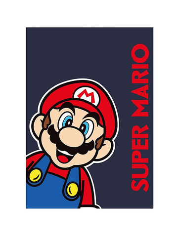 Super Mario Coperta Plaid Pile, Morbida e Calda, 100x150 cm SUPERMARIO